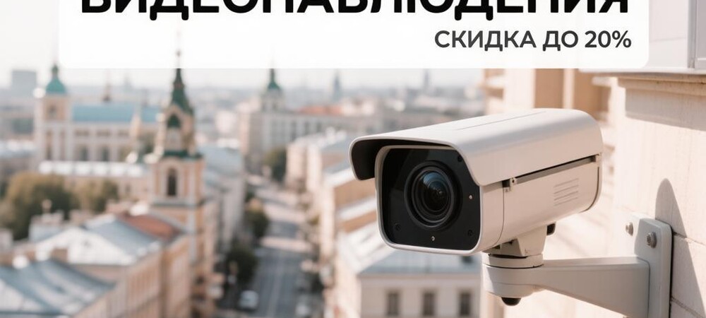 Монтаж видеонаблюдения в Александрове — скидка до 20%